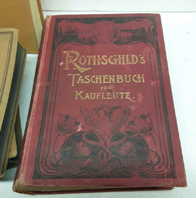 ANTIK Handelsbücher ❤ Rothschild Langenscheidt und Handelsgesetz" *