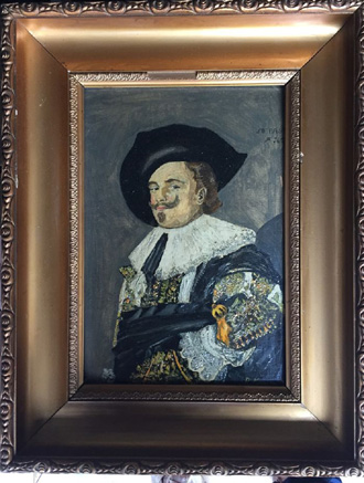 The Laughing Cavalier von Franz Hals 36 x 46 cm