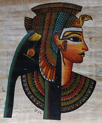 Bild 20 x 29 cm hoch Papyrus Druck auf Papyrus Blatt